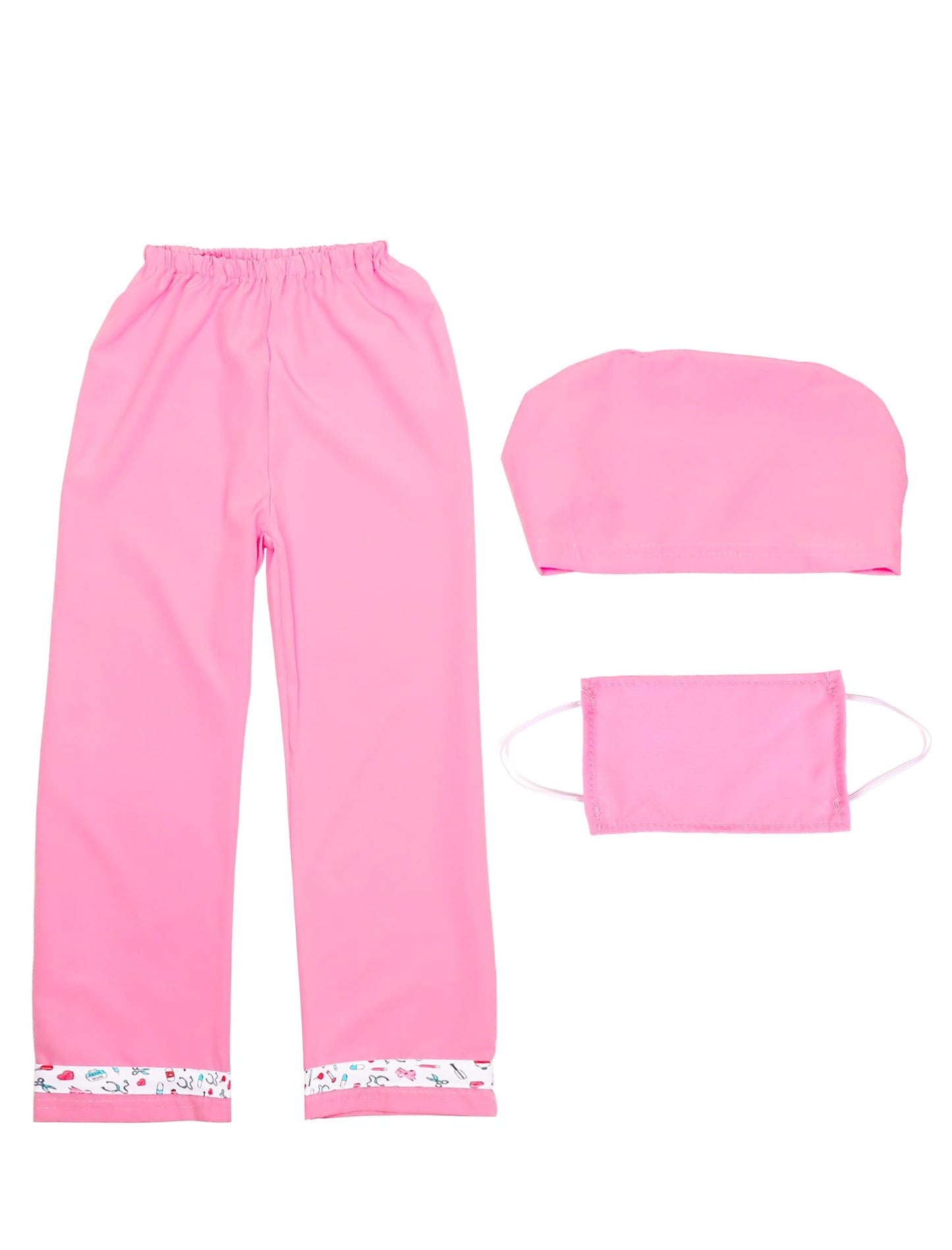 Anphile Kids Veterinarian Costume, Kids Doctor Vet Costume Outfit Pretend Play Dress Up Set For Career Day