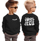 Boutikome Big Brother Sweatshirt Toddler Baby Boy Cool Big Bro Club Shirts Announcement Pullover Long Sleeve Fall Tops(Black,4-5