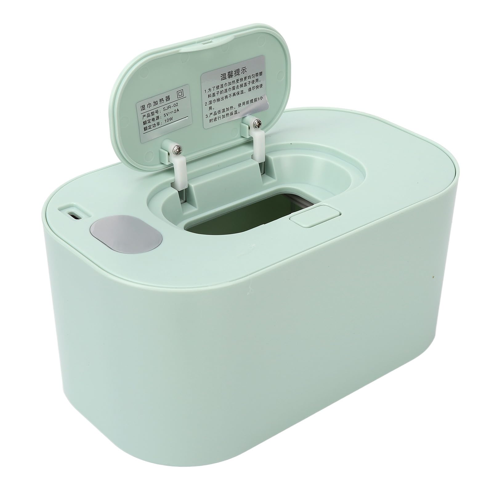 CHICIRIS Baby Wipe Warmer, Portable Diaper Wipe Warmer and Baby Wet Wipes Dispenser with 24H Constant Temperature for Newborn, 1