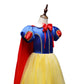 Dressy Daisy Little Girls' Princess Costume With Cape And Accessories Fancy Dresses Up Halloween Party Size 6-7