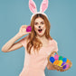 The Dreidel Company Fillable Easter Eggs with Hinge Bulk Colorful Bright Plastic Easter Eggs, Perfect for Easter Egg Hunt, Supri