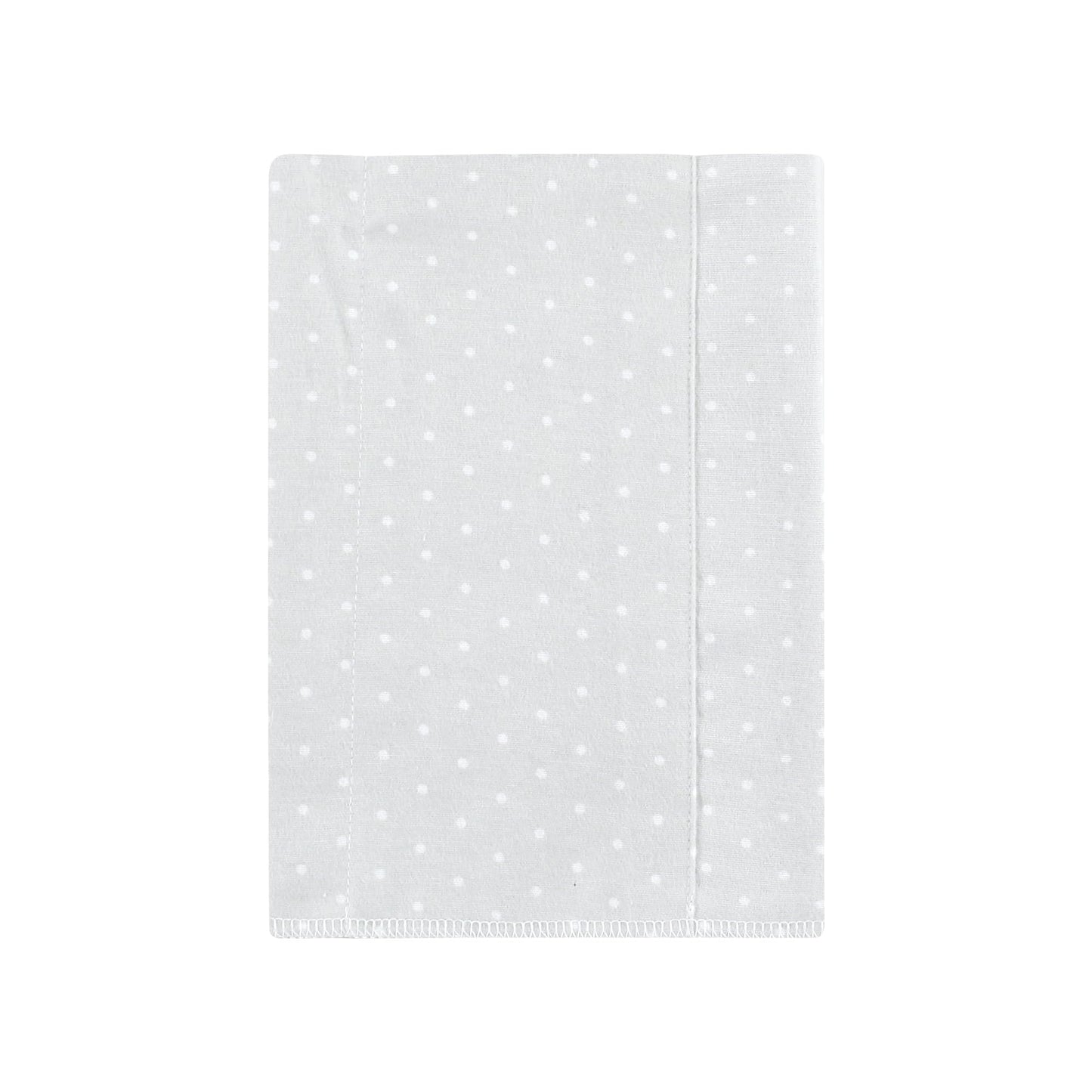 Hudson Baby Unisex Baby Cotton Flannel Burp Cloths 4-Pack, Wild Forest Pink, One Size