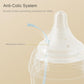 Gulicola Natural Pp Baby Breastfeeding Bottles Newborn Set 4 Pack, Extra Slow Flow Nipples, 0 Months +, 5 Oz - White