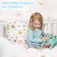 2-Pack Toddler Pillow,13X18 Cotton Toddler Pillows For Sleeping, Machine Washable Kids Pillows With Pillowcase, Perfect For Trav