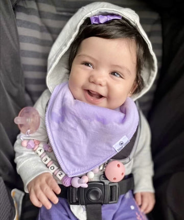 Diapersquad'S 10-Pack Baby Bibs For Drooling And Teething - Bandana Bibs For Girls, Boy, Soft Cotton Baby Drool Bibs (Pastel)