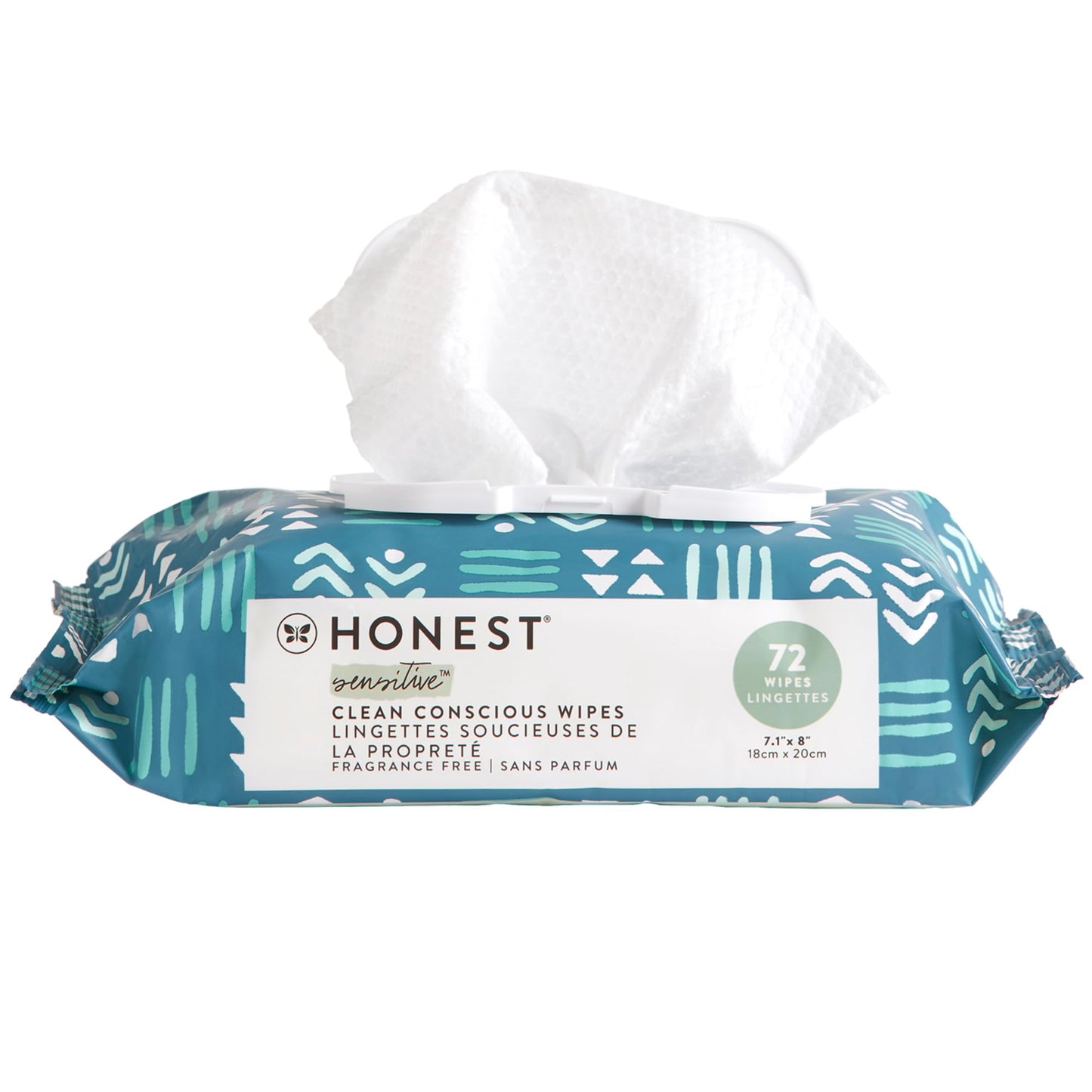 The Honest Company Unscented Wipes Over 99% Water Compostable Plant-Based Baby Hypoallergenic for Sensitive Skin EWG Verified Ba