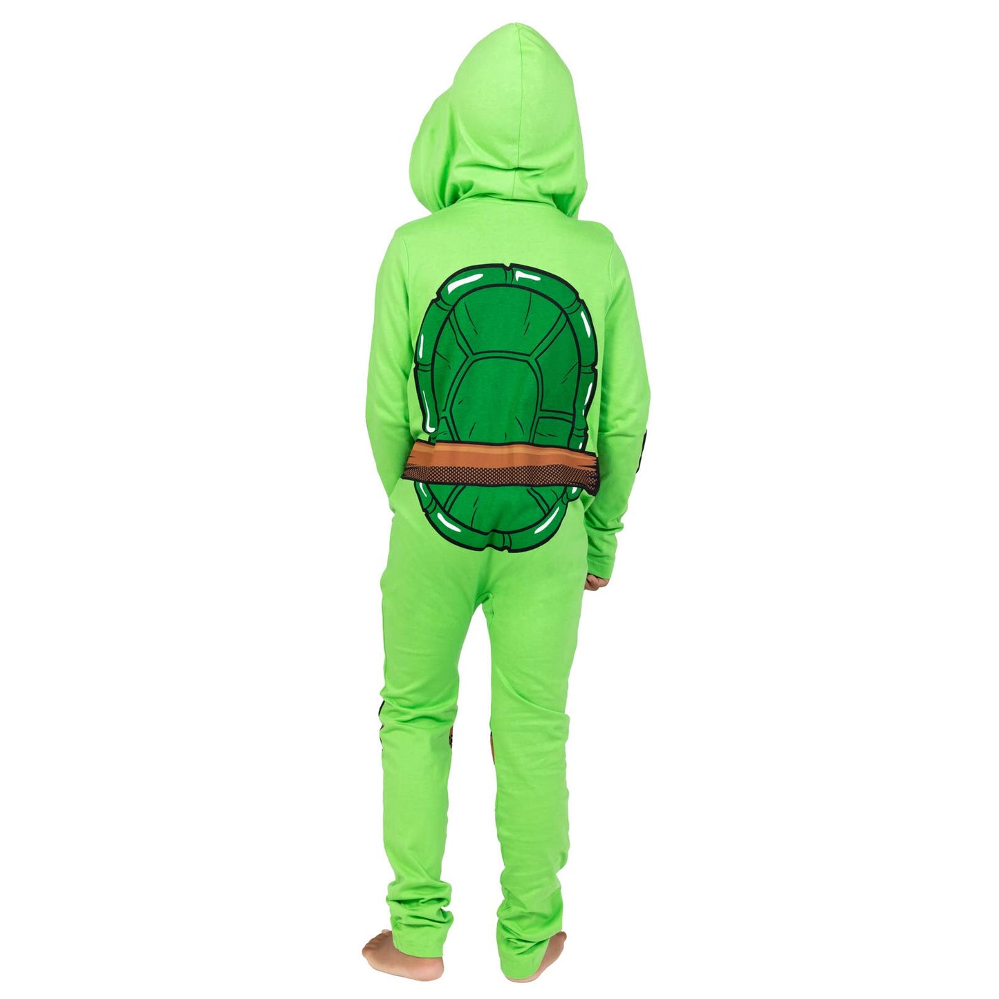 Teenage Mutant Ninja Turtles Little Boys Zip Up Cosplay Costume Coverall And Masks 5
