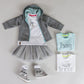 Robeez Baby Knit Jacket, Grey, 12 Months