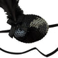 Loftus International Star Power Pirate Feather Alternative Eye Patch, Black
