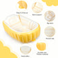 Mink Inflatable Baby Bathtub - Compact, Portable Bath Tub With Anti-Sliding Saddle Horn Seat, Ideal For Travel & Home - Suitable