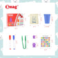 Bmag Counting Bears with Matching Sorting Cups, Preschool Math Learning Game with 24 Big Bears, 24 Little Bears, STEM Educationa