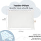 Toddler Pillow With Pillowcase - 13X18 My Little Dreamy Kids Travel Bed Pillows For Sleeping, Organic Cotton Small Pillowcase,So