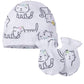 Onesies Brand Unisex Baby 12-Piece Cap And Mitten Set, Cats, Newborn