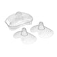 MAM Breastfeeding Nipple Shields with Sterilizing Storage Case, Nipple Shields for Nursing Newborn, Size 1 Small 17mm, 2-Count, 