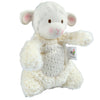 Bahbah The Lamb Baby Soft Toy with Organic Rubber Teether Head - 5.9 inch Infant Comfort Plush with Gentle Rattle | Eco-Friendly