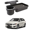 Oshotto (FT04) Foldable Car Auto Headrest Rear Back Seat Table Drink Food Cup Tray Holder Compatible with Mercedes Benz BClass