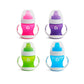 Munchkin Click Lock 7 Ounce Weighted Flexi-Straw Cup (2 Count, Pink/Pink)