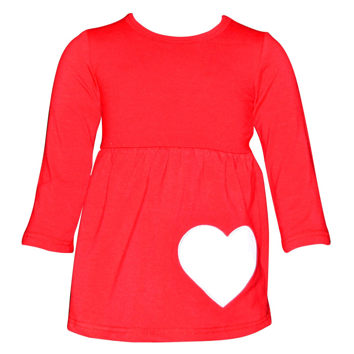 Unique Baby Girls Valentines Day Toddler Double Hearts Legging Set Outfit (10 Years, Red)