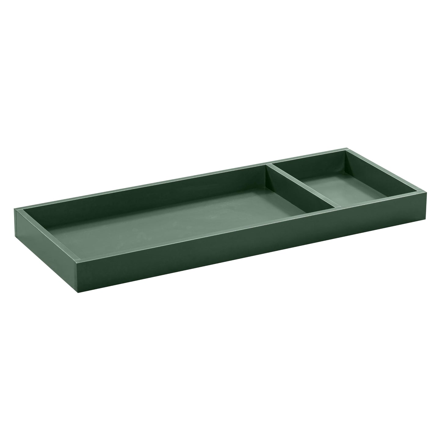MDB Family Universal Wide Removable Changing Tray (M0619) in Forest Green, GREENGUARD Gold Certified