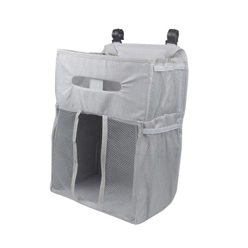 BNF Bedside Storage Bag Essentials Bag Hanging Storage Bag for Newborn Baby Wall Gray | Baby | Nursery Dco | Boxes & Storage