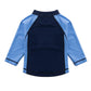 Wishere Baby Beach Swim Swimsuit Sun Protective Sunsuit Rash Guard Dark Blue