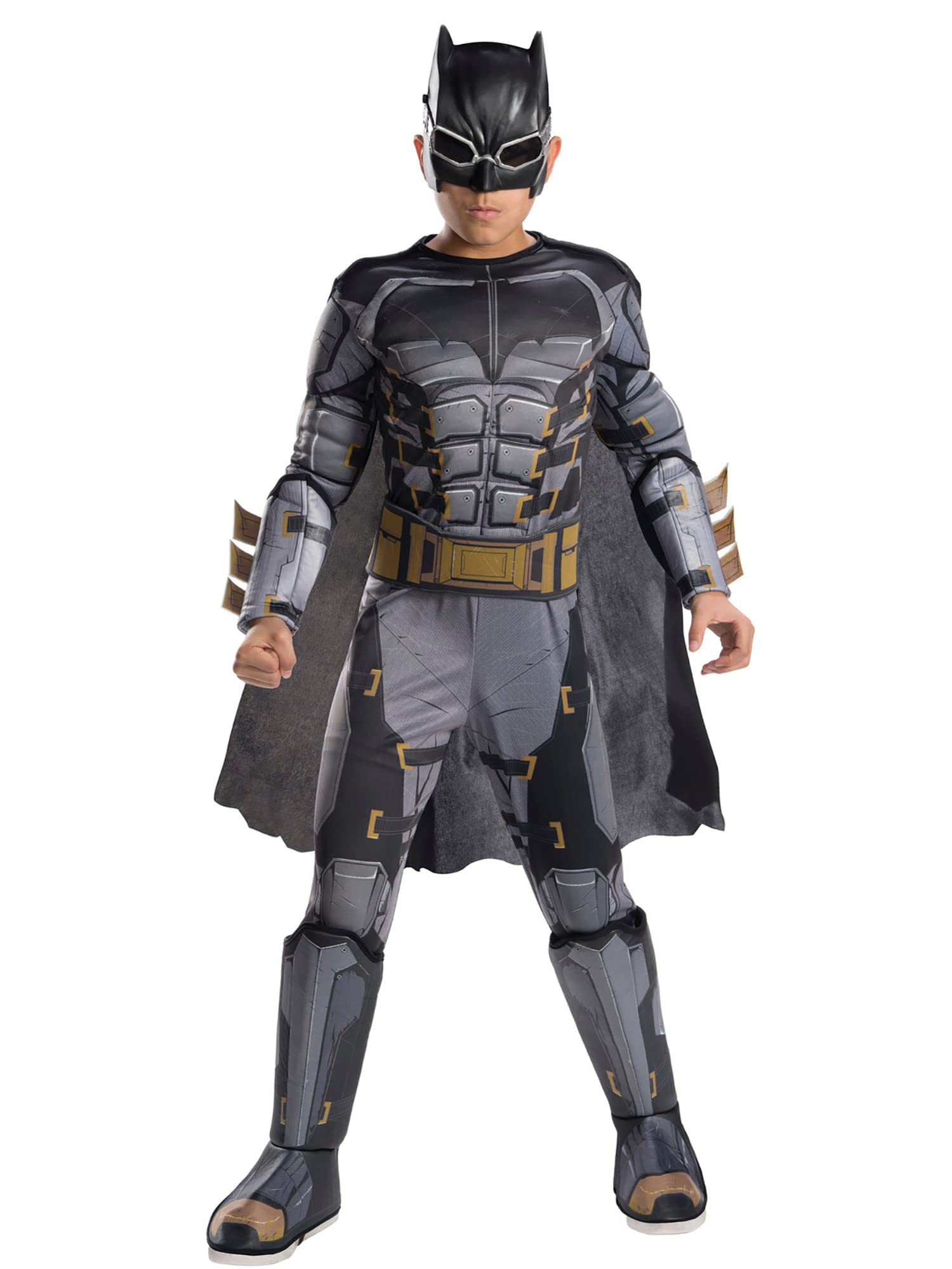 Rubie'S Boy'S Justice League Deluxe Tactical Batman Costume, Large