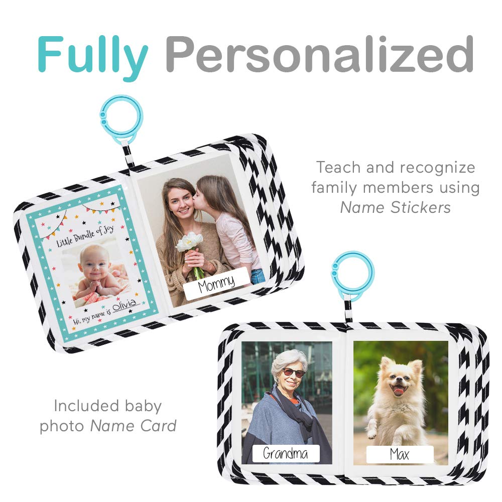 Urban Kiddy Baby'S My First Family Album | Soft Photo Cloth Book Gift Set For Newborn Toddler & Kids (Elephant)