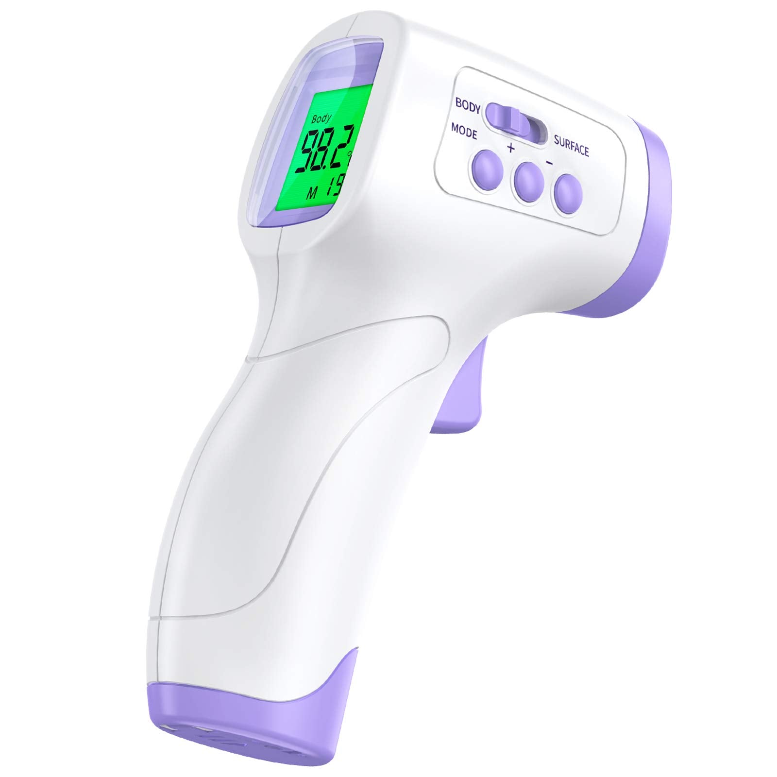 Thermometer For Baby And Adults, Kkmier No Touch Forehead Thermometer, Digital Thermometer With Fever Alarm, 2S Accurate Instant