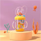 Cute Whale Cup With Squirt - Water Bottle, Sippy Cup With Leak Proof Weighted Straw For Kids (220Ml/Yellow)