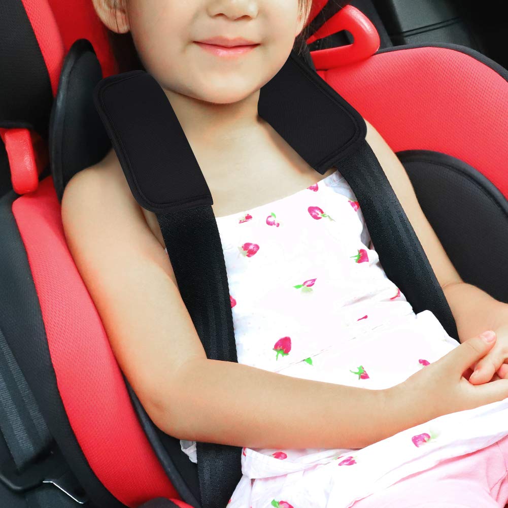 Accmor Car Seat Strap Covers For Baby Kids, Car Seat Strap Covers Shoulder Pads, Soft Seat Belt Covers For All Car Seats, Pushch