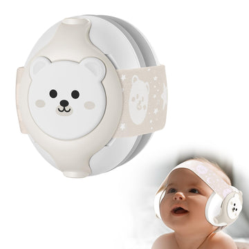 Yomauiyee Baby Headphones-Infant Ear Protection For Babies 0-36 Months, 25Db Nrr Baby Noise Cancelling Headphones With Little Be