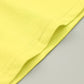Cosland Baby Boys T Shirts Casual Short Sleeve Cotton Plain Tees, Lemon Yellow, 18 Months