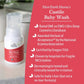 Earth Mama Simply Non-Scents Baby Wash Foaming Hand Soap, Organic Fragrance Free, Unscented Body Wash, Castile Soap with Coconut