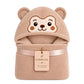 GIBBLES Baby Hooded Blanket for Newborn Babies (KOOKI, Beige, 01 Yr)