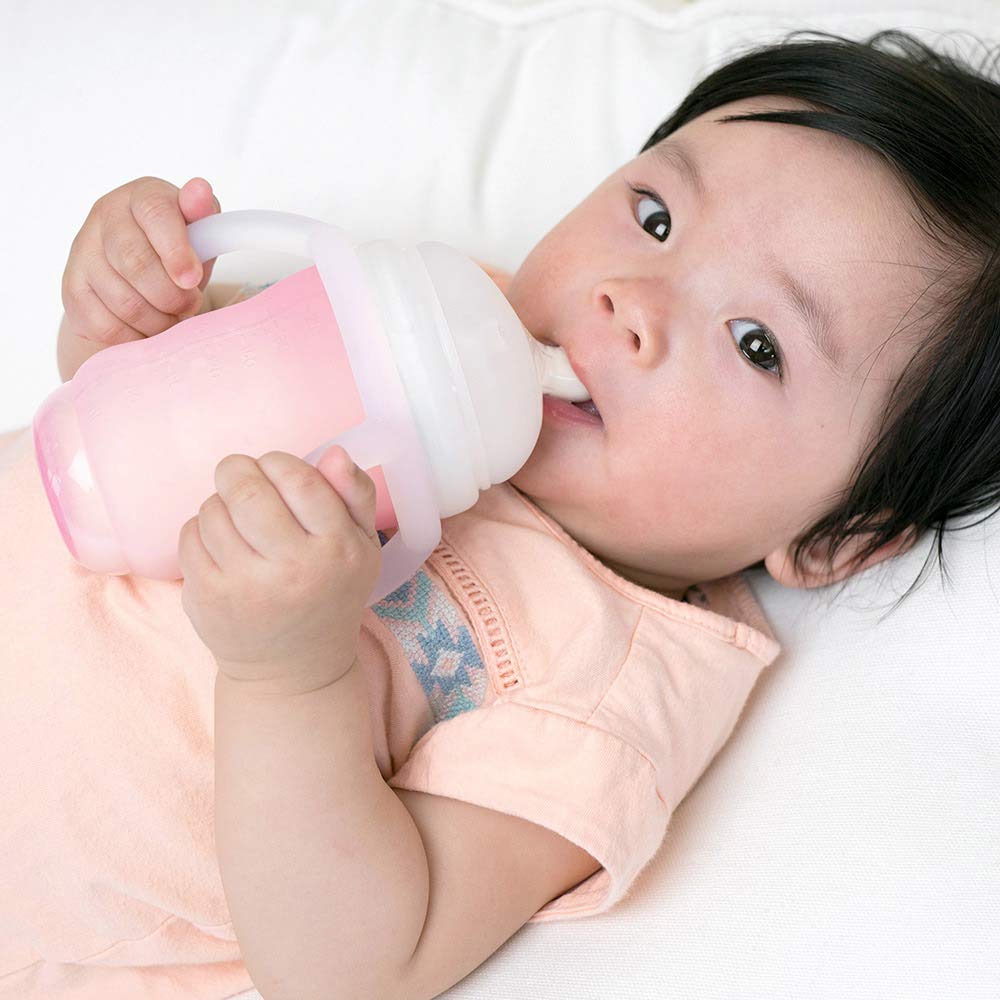 Olababy Bottle Transitional Set (Rose)