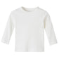 Toddler Long Sleeve T Shirt Boy Girl Top 24 Months Cream White