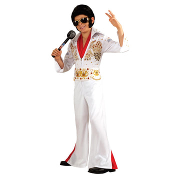 Rubies Deluxe Elvis Child Costume, Small, One Color