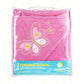 Spasilk Bath Hooded Towels & Washcloths Set For Babies, 23-Piece Gift Set, Pink Butterfly, (Gift Gba23 07)