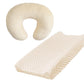 Ievolve Minky Nursing Pillow Cover Breast Feeding Pillow Cover Slipcover U Shape For Baby Boy Girl,Cover Only(Pillow & Pad Cover