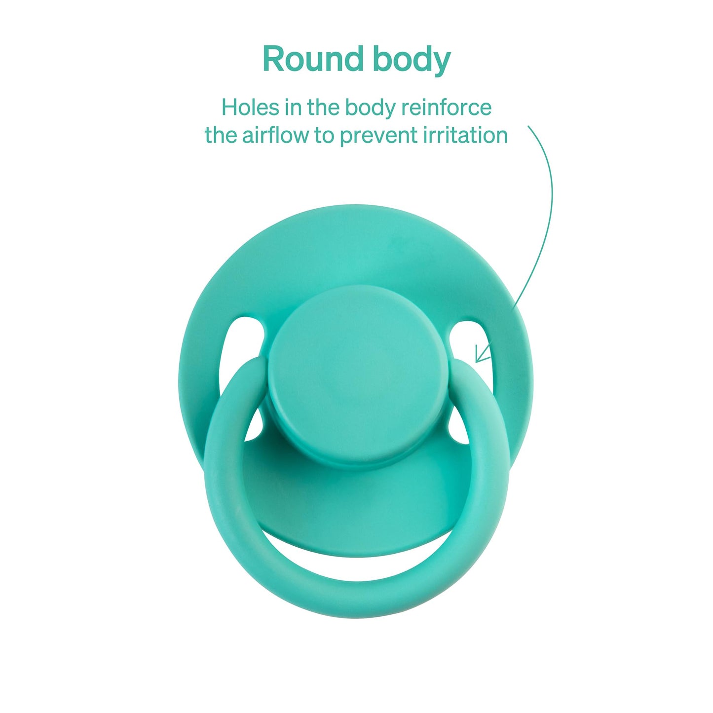 Symmetrical Pacifier By Lovenoobs, 4 Pack, Pacifiers 0-6 Months, Baby Starter Kit, Newborn Silicone Dummy, Orthodontic, Teething