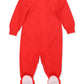 Cocomelon Toddler Infant Footed Blanket Sleeper Pajamas (2T, Red)