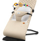 Baby Bouncer, Bouncer Seat for Babies 0-12 Months,Ergonomic Baby Seat Breathable and Comfortable Cushion with 3-Height Adjustmen