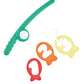 Skip Hop Baby Bath Toy STEM Learning & Play Fishing 4-piece Set Bathtub Sensory Development Toy with Color Changing Fish Pole wi