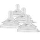 Philips Avent Natural Response Baby Bottle Nipples Flow 2, 0M+, 4Pk, Scy962/04