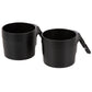 Diono Xl Car Seat Cup Holders For Radian And Everett Car Seats, Pack Of 2 Cup Holders, Black