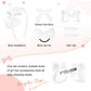 Deeka White Hair Accessories Set - 15 Pieces Uniform Bows, Clips, Headband, And Ties For Little Toddler Girls