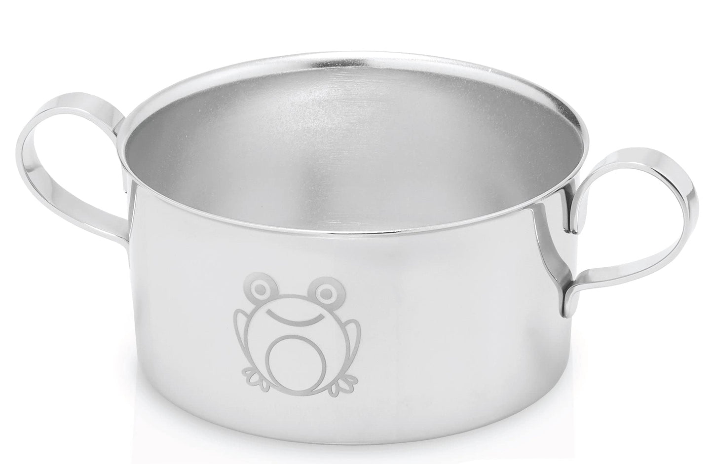 Kiddobloom Children Stainless Steel Bowl (1Pc) - Frog