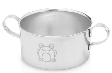 Kiddobloom Children Stainless Steel Bowl (1Pc) - Frog