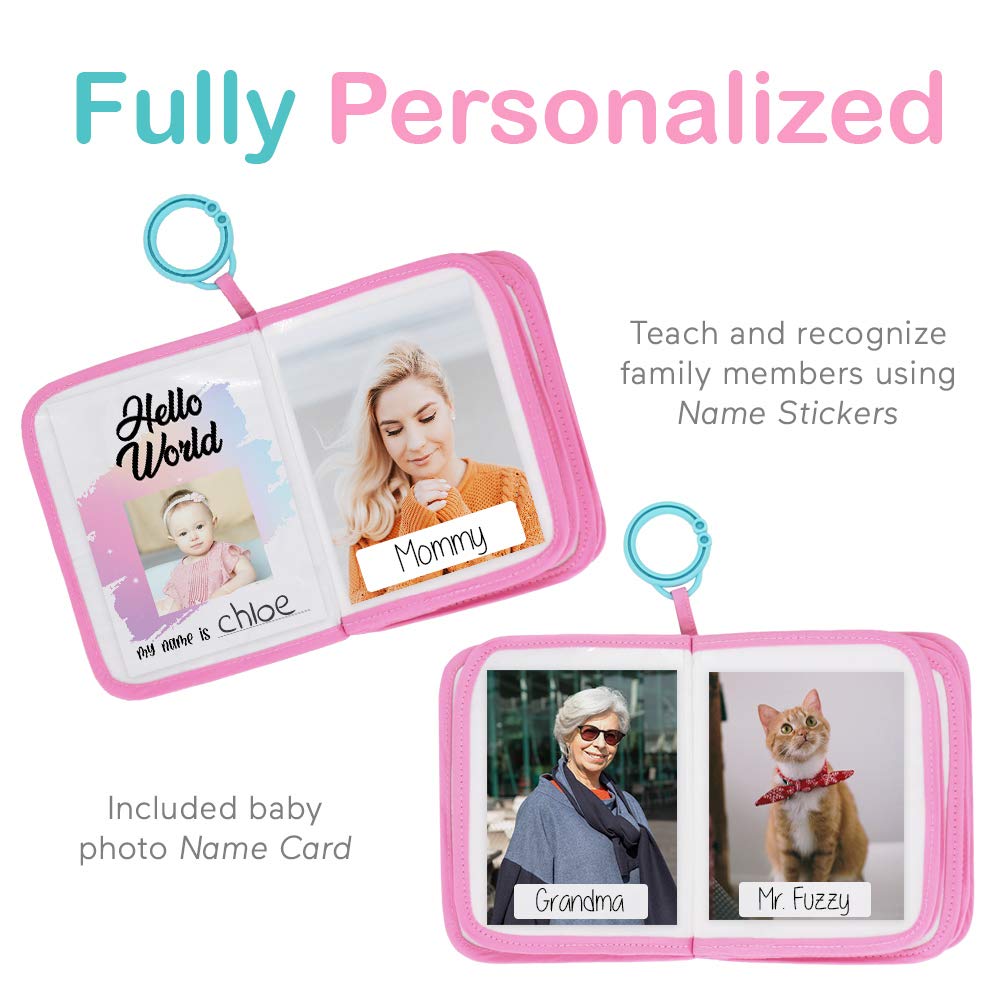 Urban Kiddy Baby'S My First Family Album | Soft Photo Cloth Book Gift Set For Newborn Toddler & Kids (Unicorn)