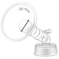 1X 36 Mm Maymom Two-Piece Wide Neck Pump Parts For Spectra S1/S2 Pumps; Incl Wide Mouth Flanges; Not Original Spectra Flange